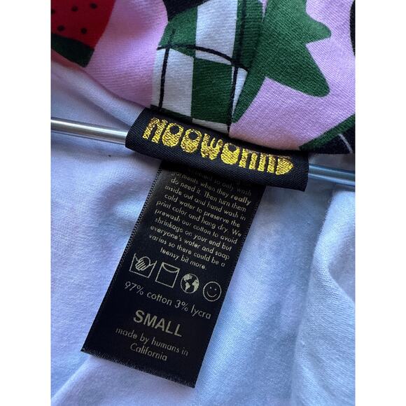 NWOT Nooworks Roll Out Magicsuit Pink Print Size Small - Picture 4 of 4